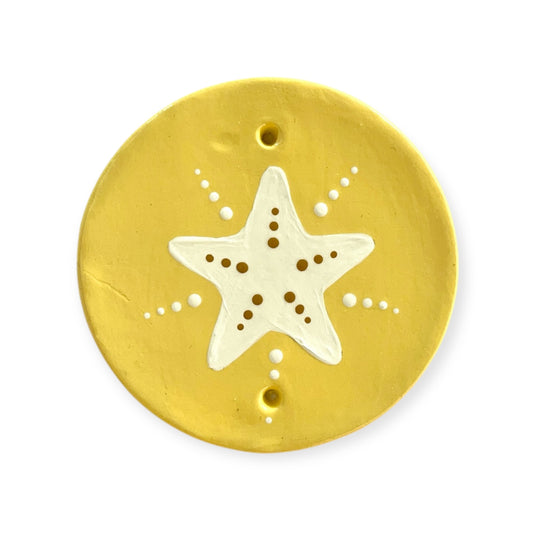 Étoile de mer jaune