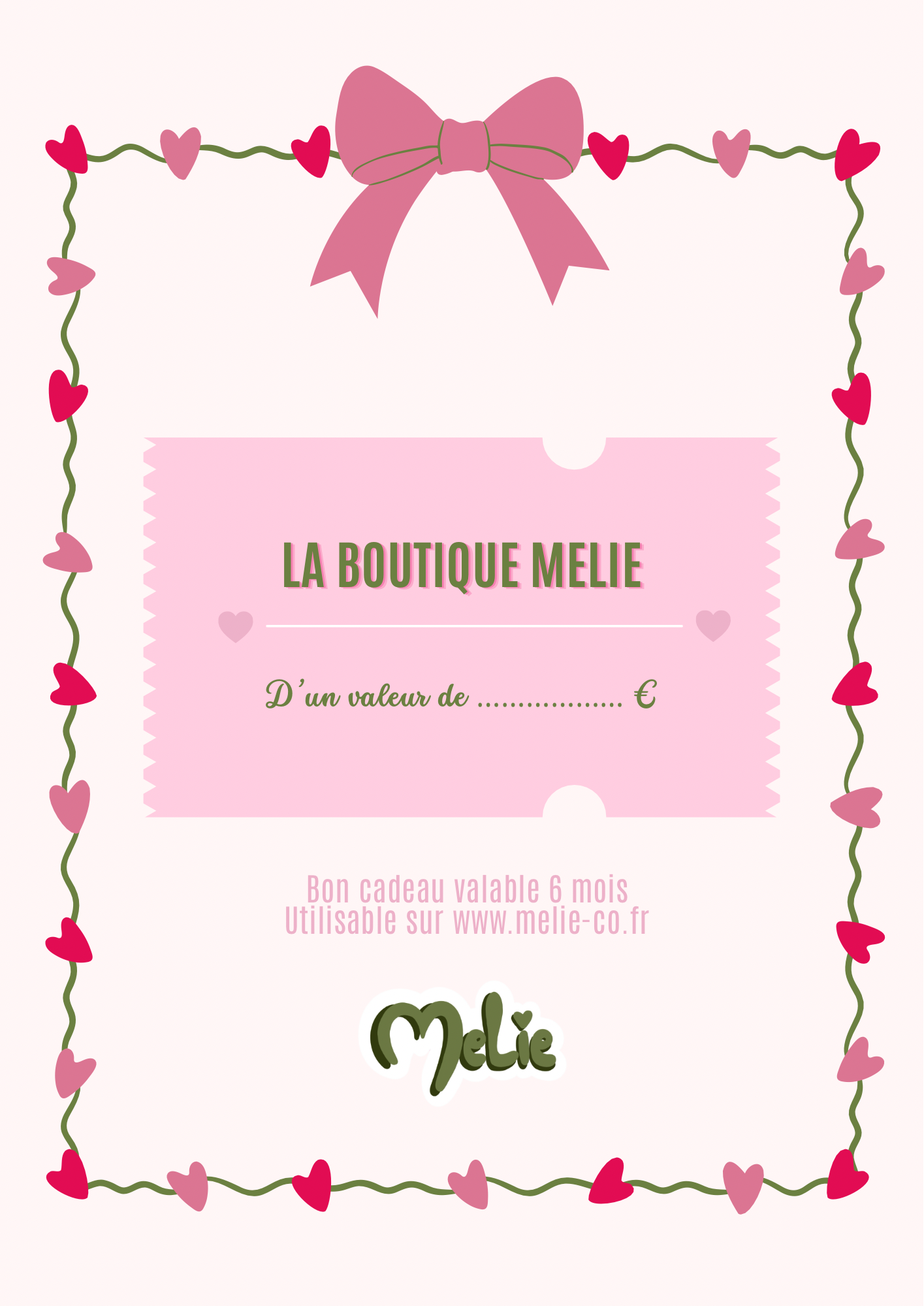 Carte cadeau (mail) 💌