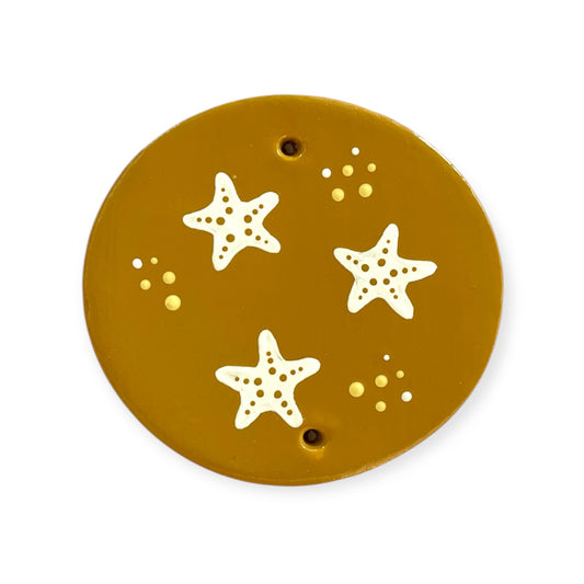 Mini étoile de mer jaune