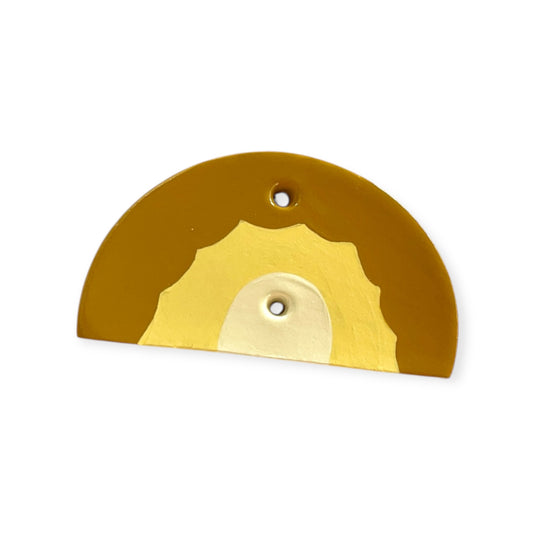 Demi cercle jaune