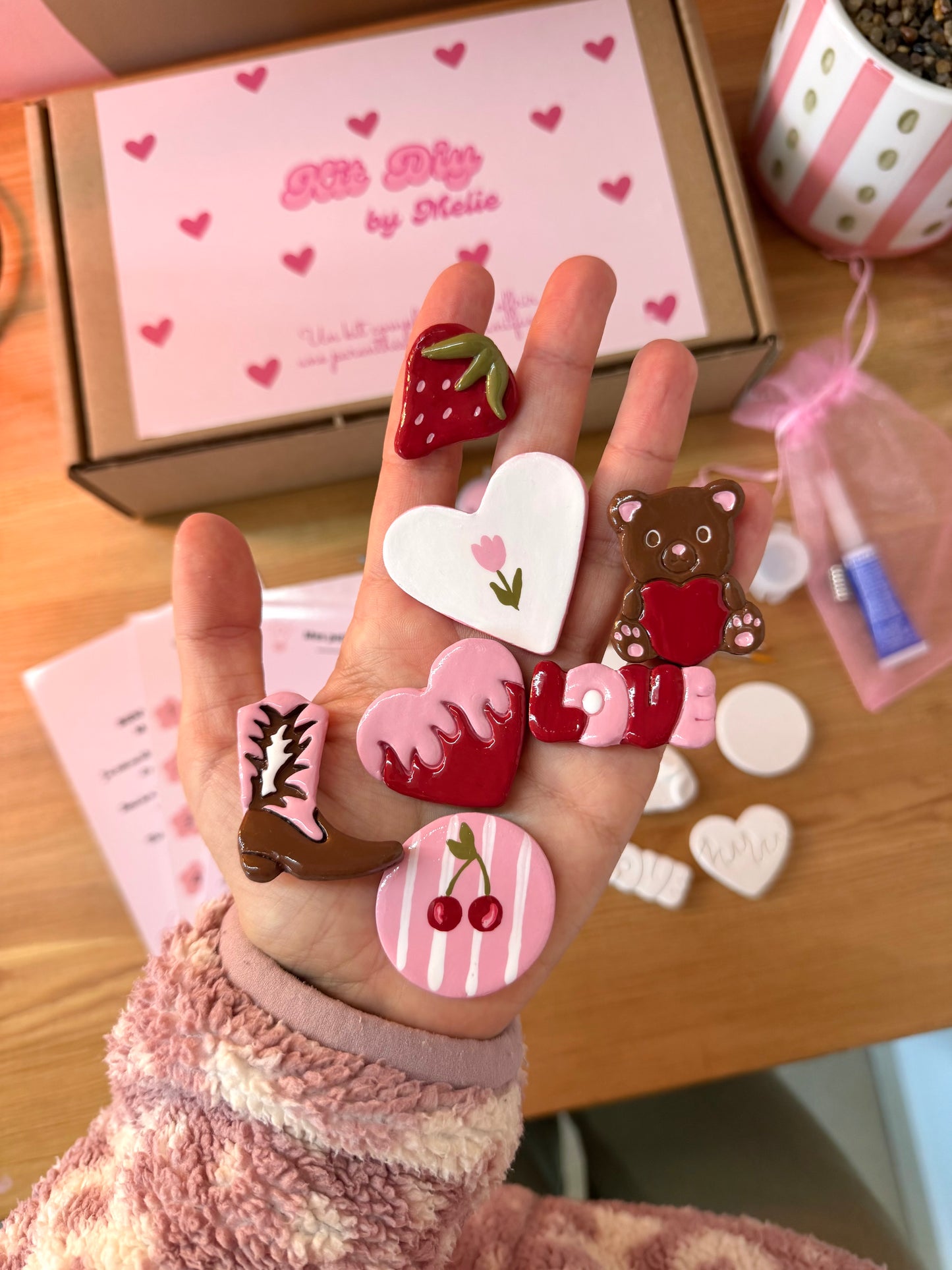 KIT Magnet St Valentin 🧸