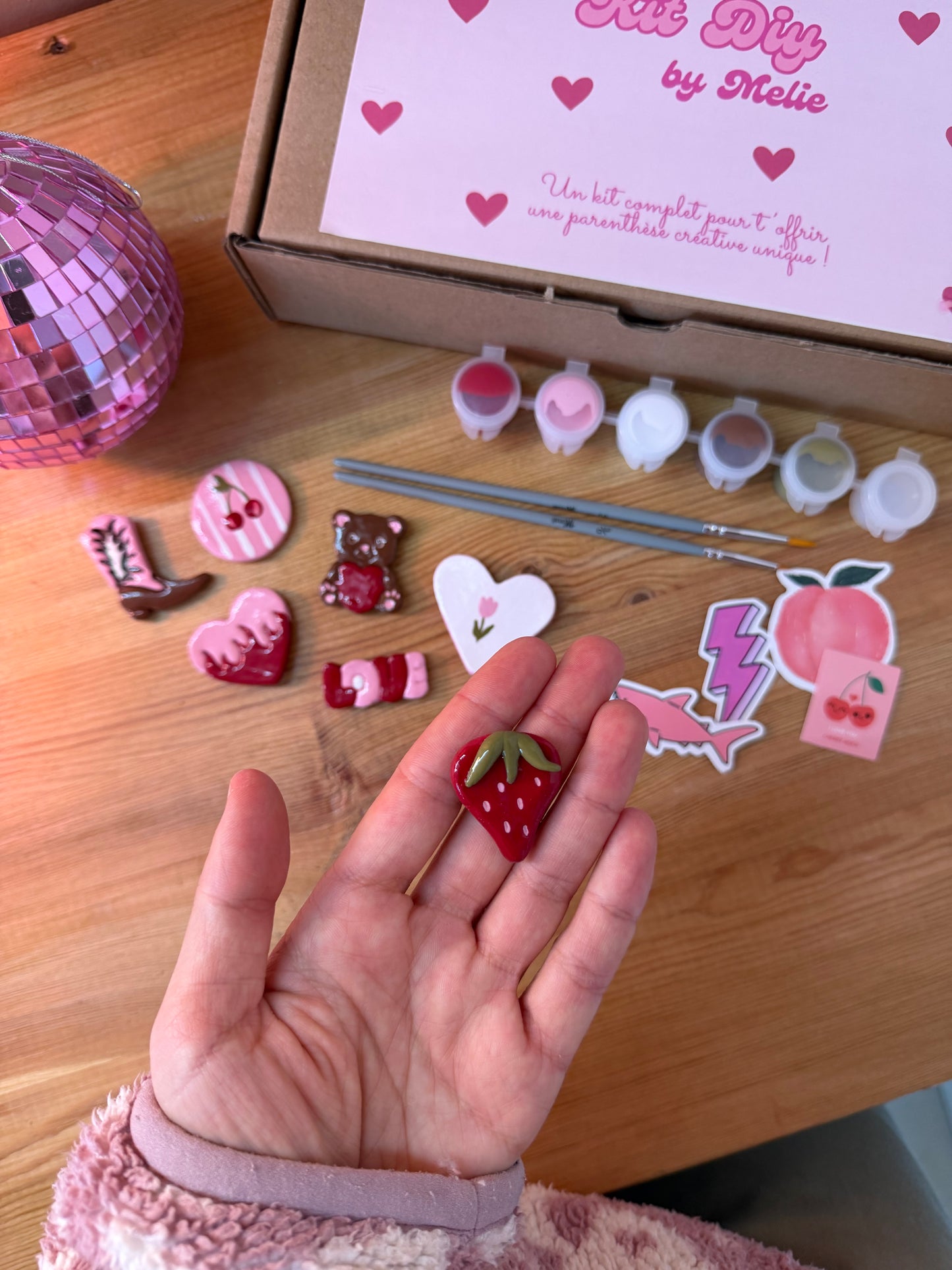 KIT Magnet St Valentin 🧸